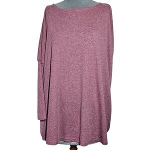 Long Sleeve Oversized Tee Size Small